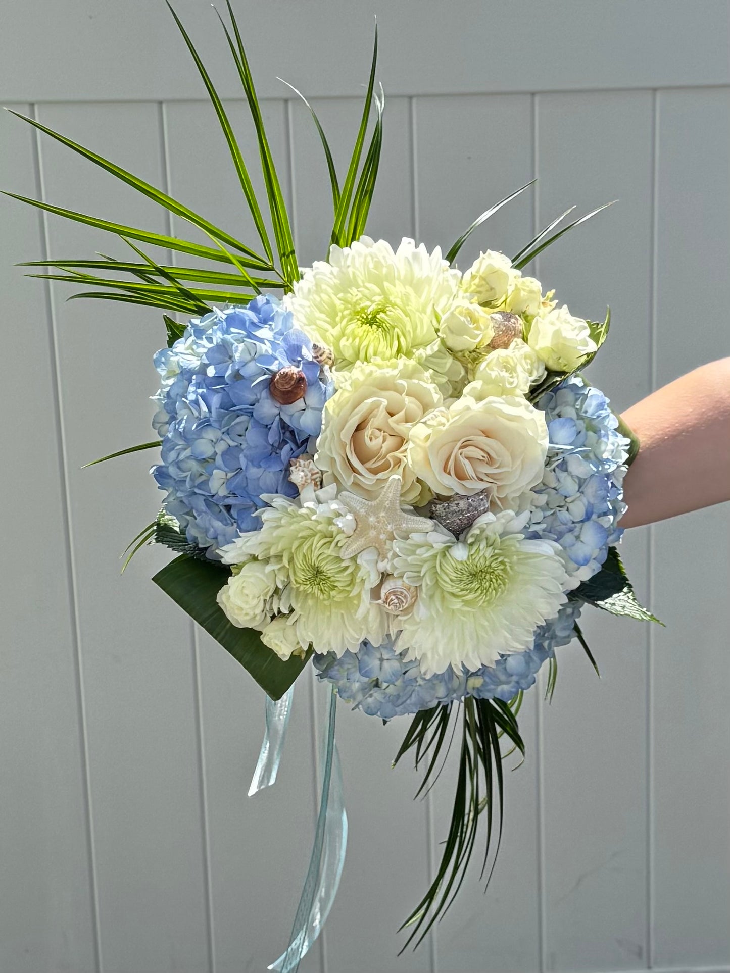 Ocean Breeze Bridal Bouquet – Seminole Florist, Seminole FL