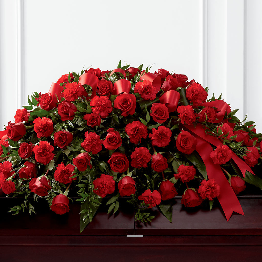 Tribute of Life Casket Spray – Seminole Florist, Seminole FL