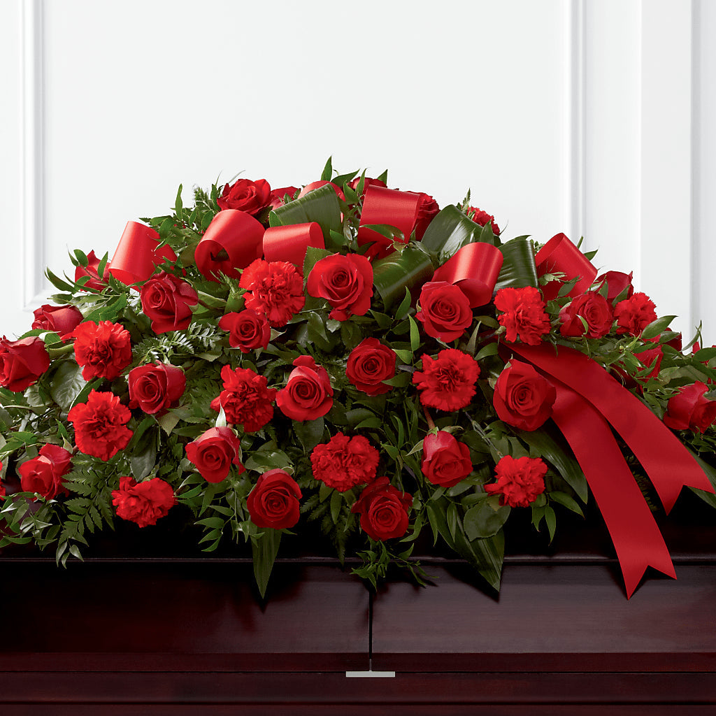 Tribute of Life Casket Spray – Seminole Florist, Seminole FL