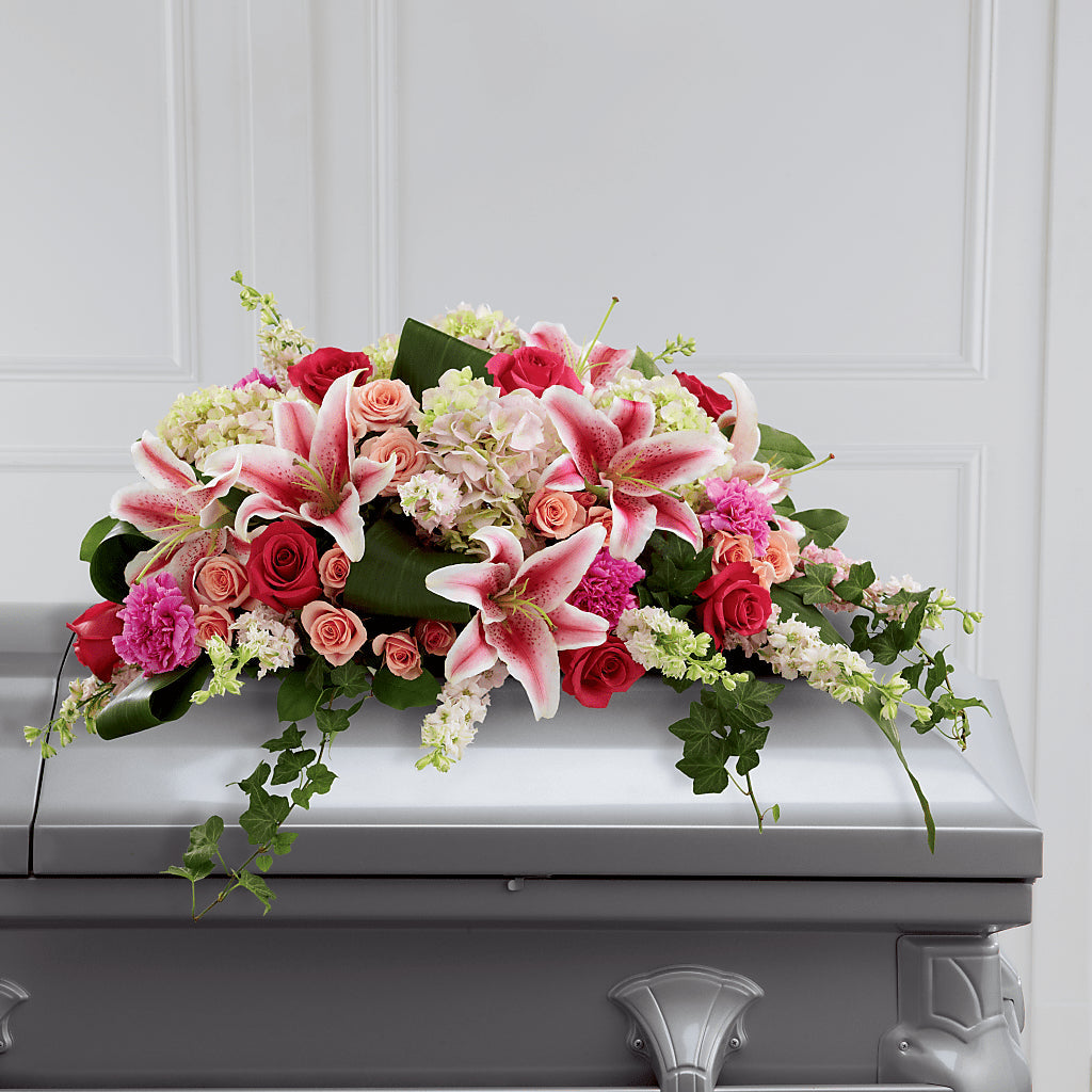 Splendid Grace Casket Spray – Seminole Florist, Seminole FL