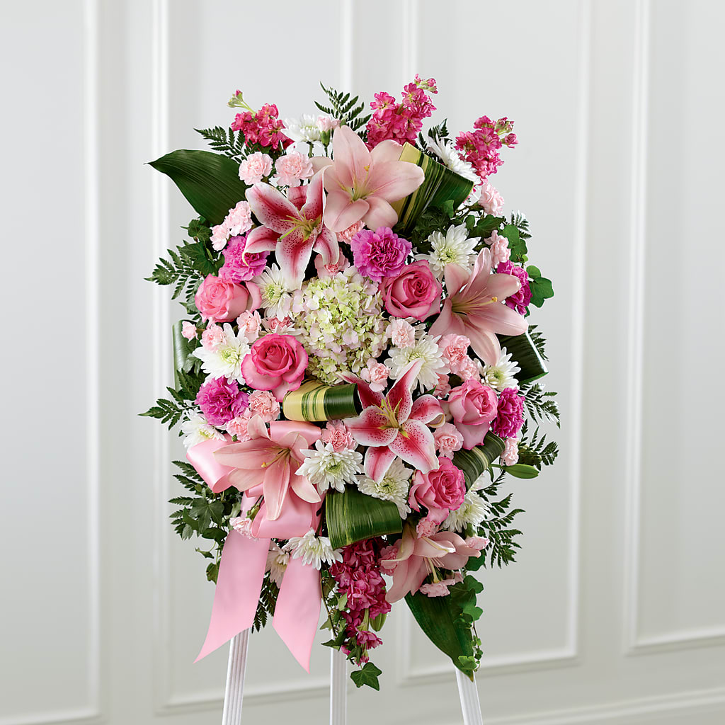 Comforting Standing Spray – Seminole Florist, Seminole FL