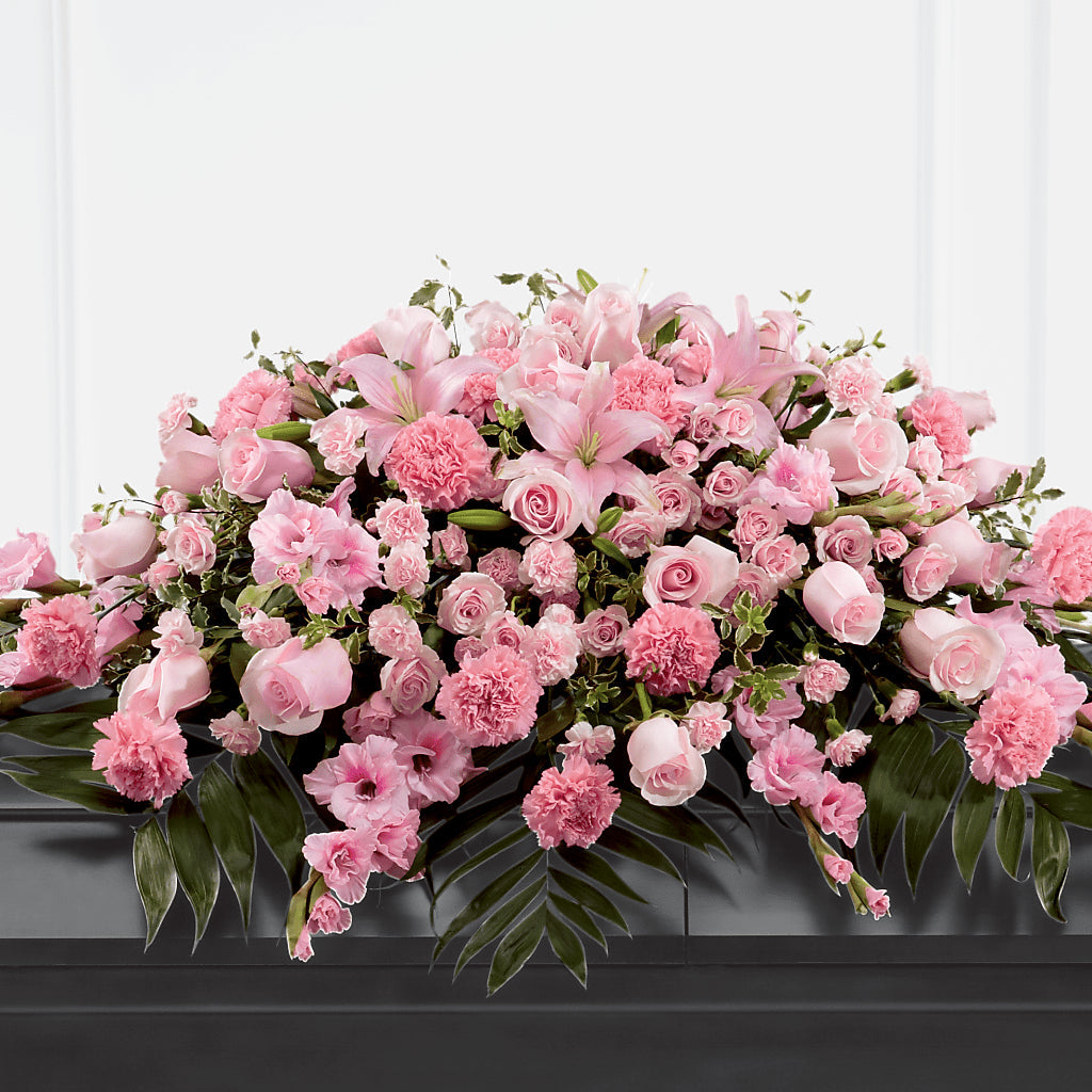 Garden of Comfort Casket Spray (Standard) – Seminole Florist, Seminole FL