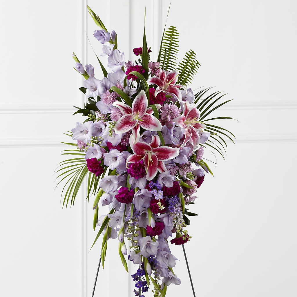 Tender Touch Standing Spray – Seminole Florist, Seminole FL