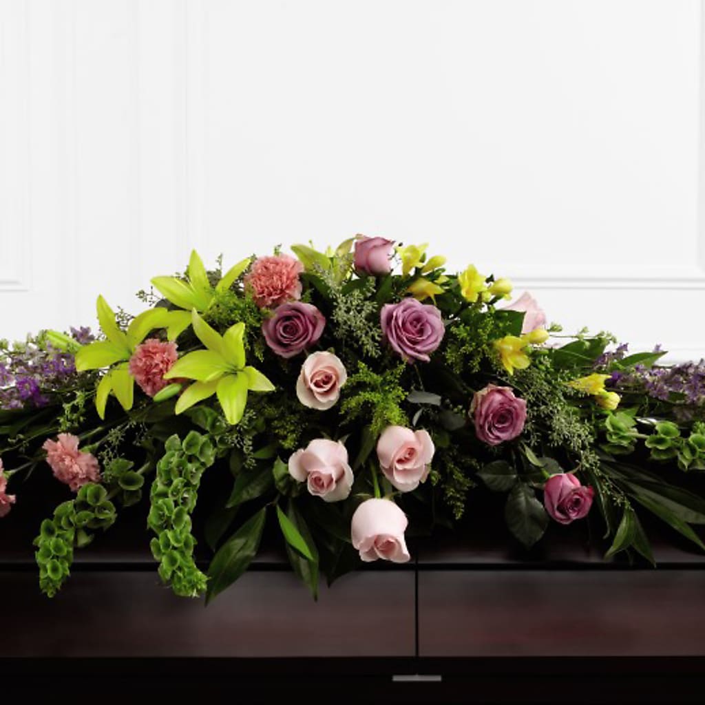 Forever Beloved Casket Spray – Seminole Florist, Seminole FL