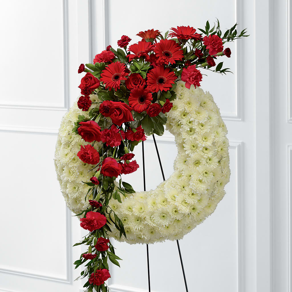 Graceful Tribute Wreath – Seminole Florist, Seminole FL