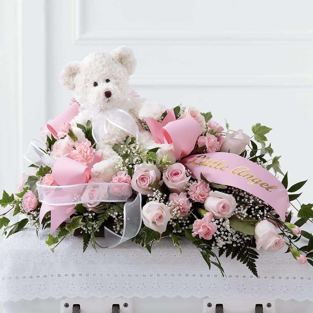 Touch of Sympathy Casket Spray – Seminole Florist, Seminole FL