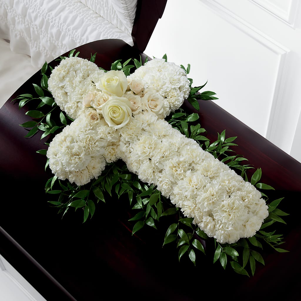 Peaceful Memories Casket Spray (Standard) – Seminole Florist, Seminole FL