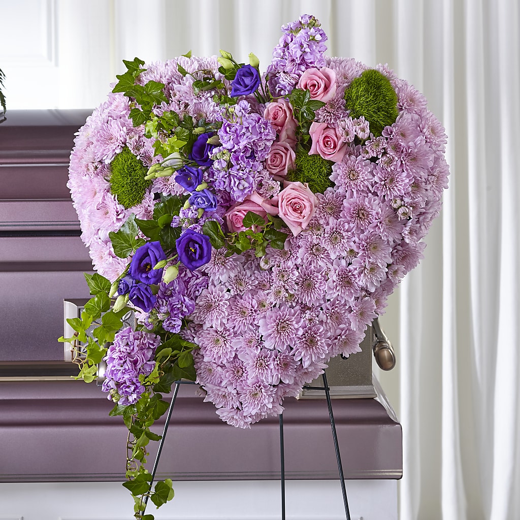 Treasured Love Standing Heart – Seminole Florist, Seminole FL