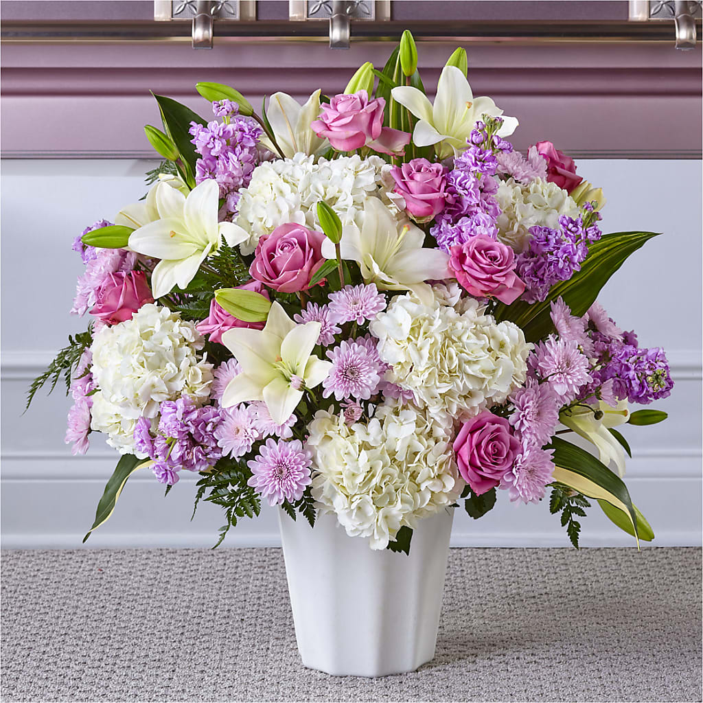 Heaven Sent Floor Basket – Seminole Florist, Seminole FL