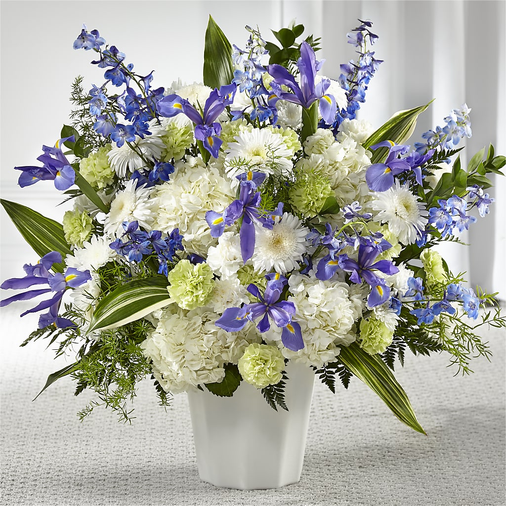 Soft Serenity Floor Basket – Seminole Florist, Seminole FL