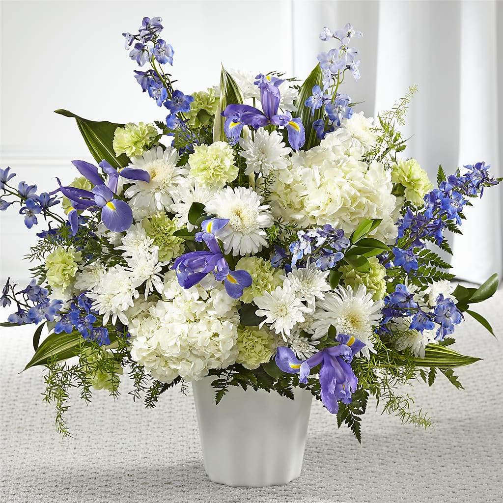 Soft Serenity Floor Basket – Seminole Florist, Seminole FL