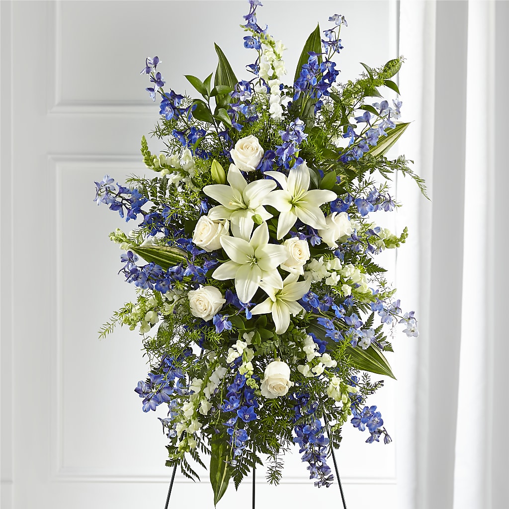 Faithful Friend Standing Spray – Seminole Florist, Seminole FL
