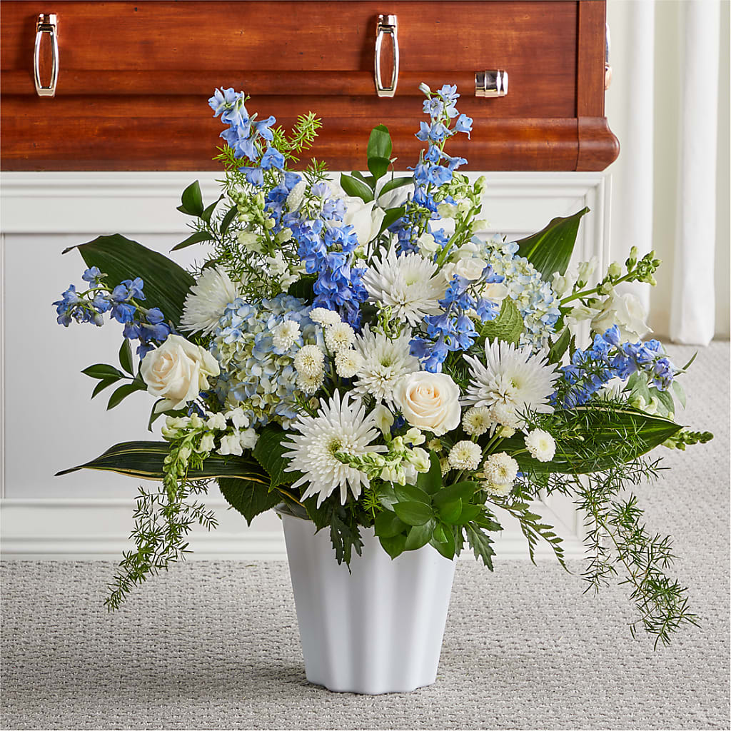 Everlasting Memories Floor Basket – Seminole Florist, Seminole FL