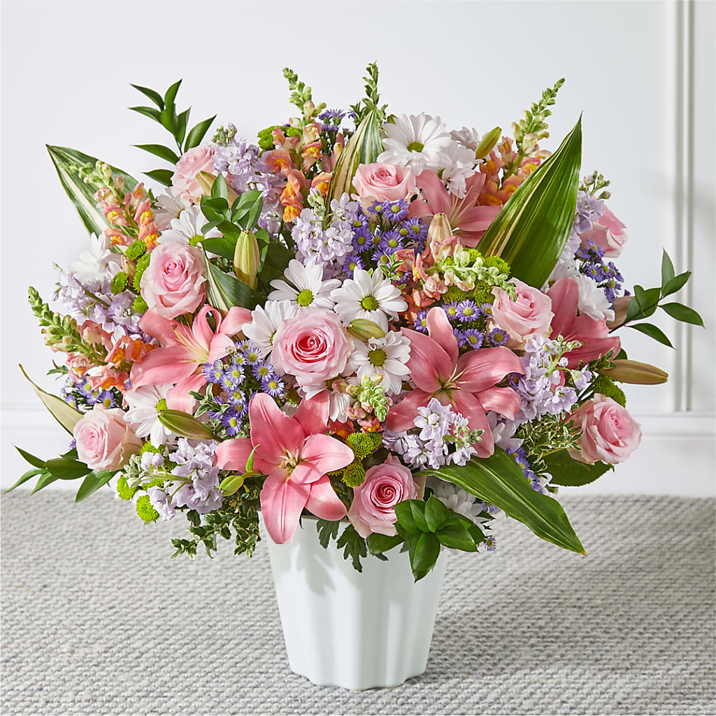 Abundant Compassion Floor Basket – Seminole Florist, Seminole FL