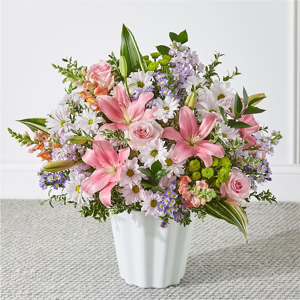 Abundant Compassion Floor Basket – Seminole Florist, Seminole FL
