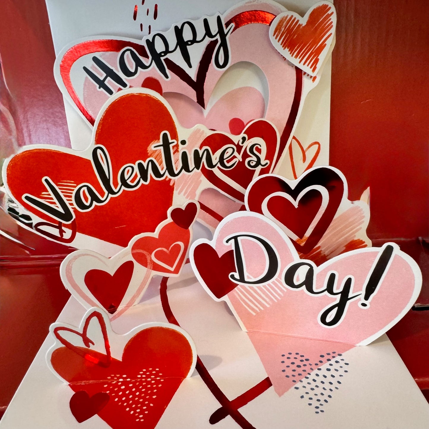 Valentine Pop Up Cards - Hearts – Seminole Florist, Seminole FL