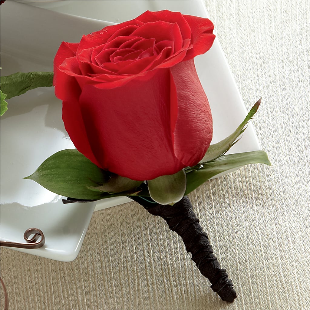 Red Rose Boutonniere – Seminole Florist, Seminole FL