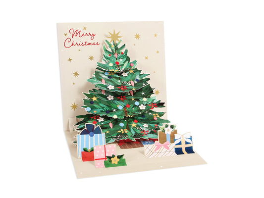 Christmas Tree Pop Up Christmas Card