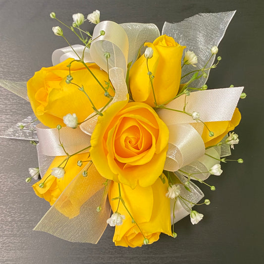 Yellow Rose Corsage