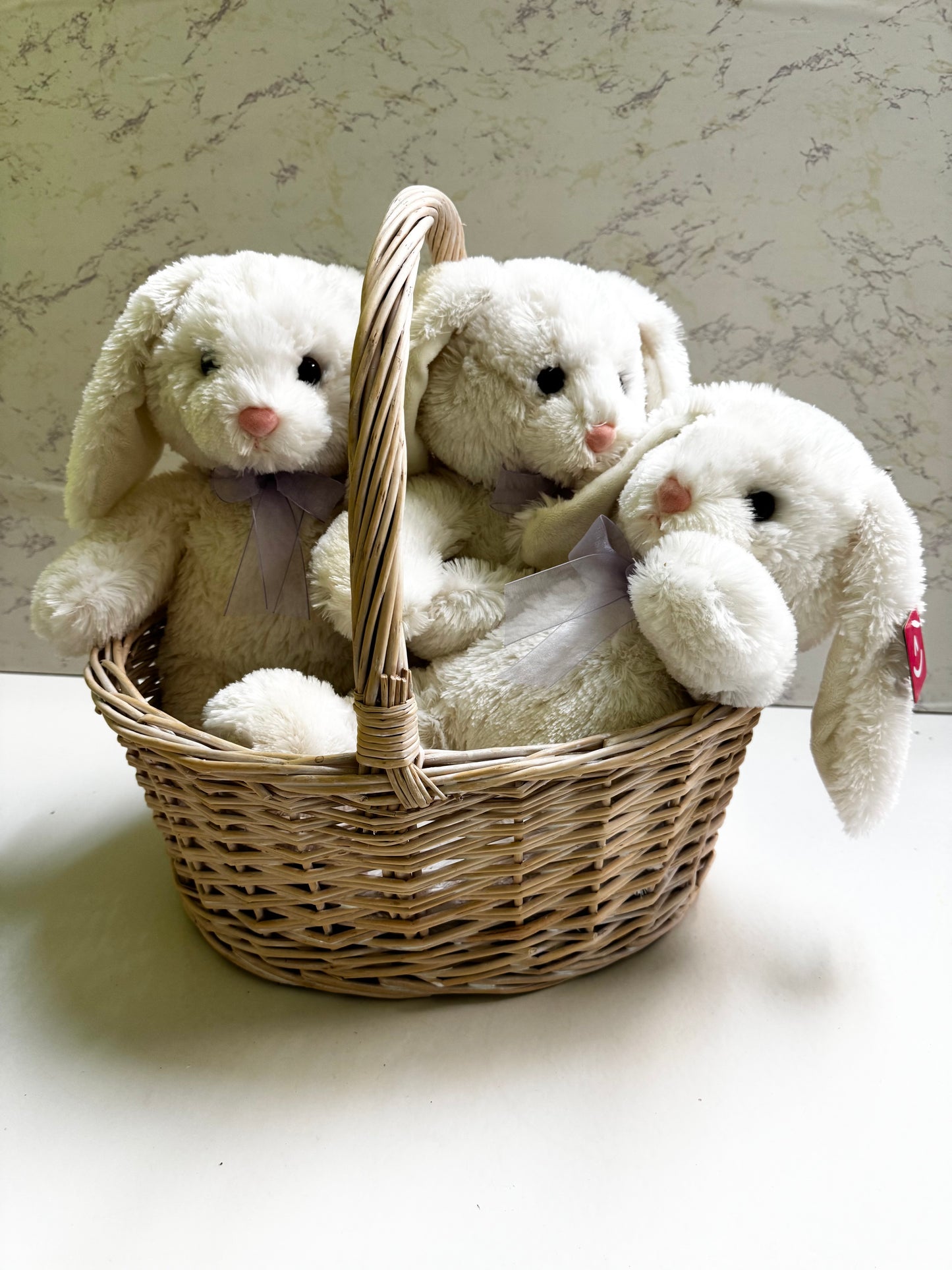 Plush White Bunny Rabbit