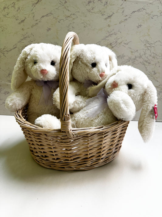 Plush White Bunny Rabbit