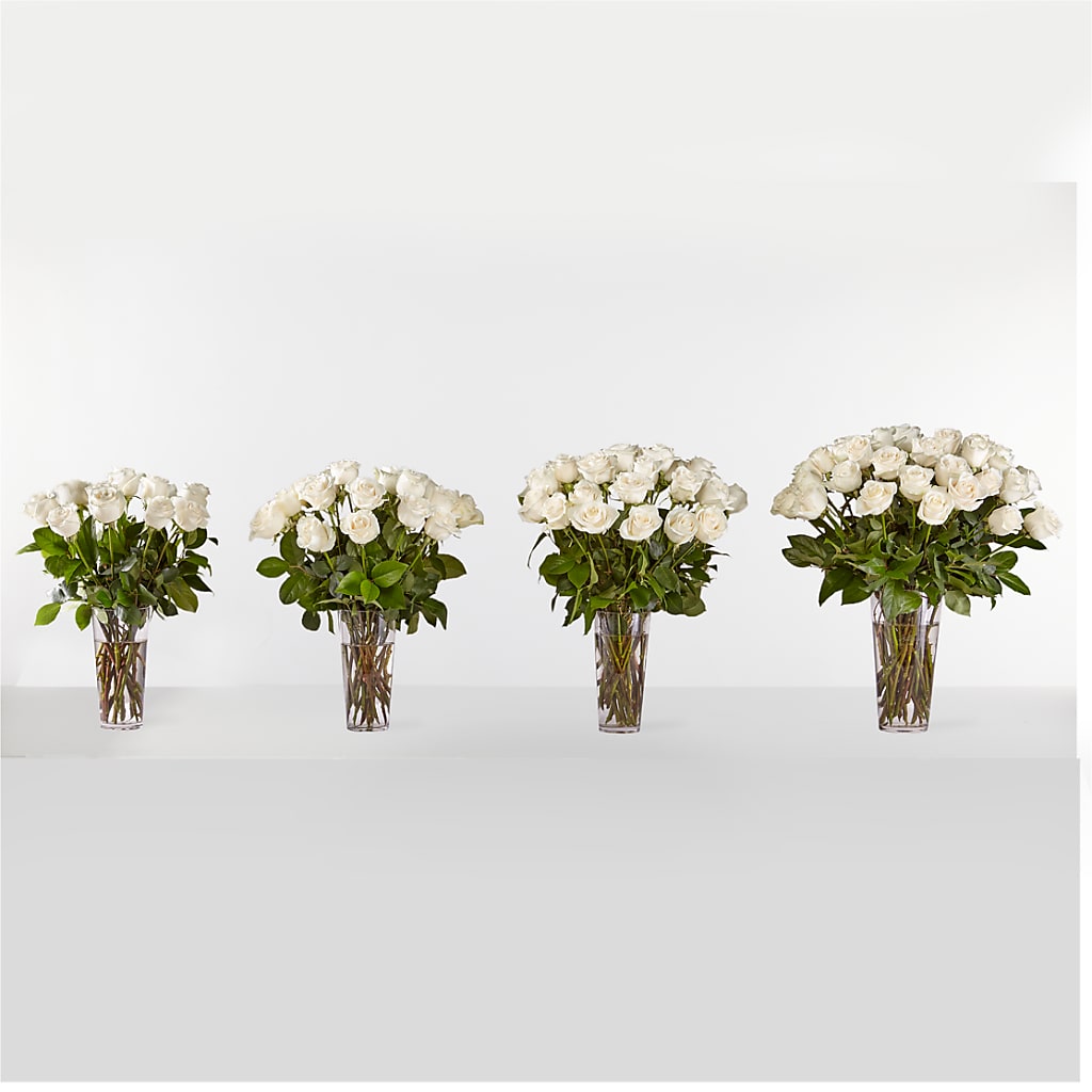 Long Stem White Rose Bouquet –  Seminole Florist, Seminole FL