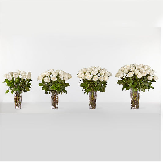 Long Stem White Rose Bouquet –  Seminole Florist, Seminole FL