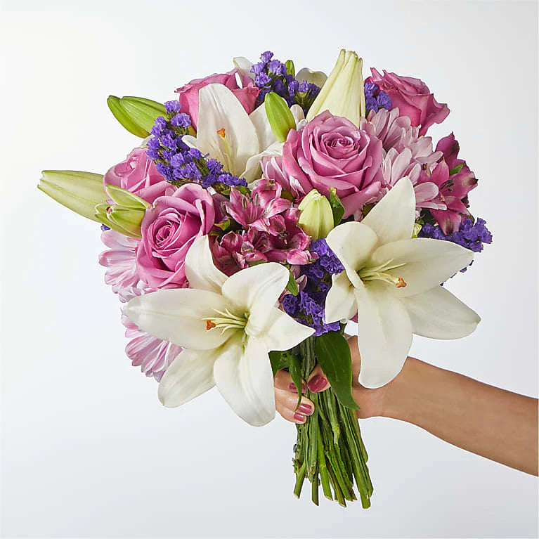 Lavender Fields Wrapped Bouquet