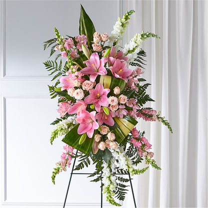 Elegant Embrace Standing Spray –  Seminole Florist, Seminole FL