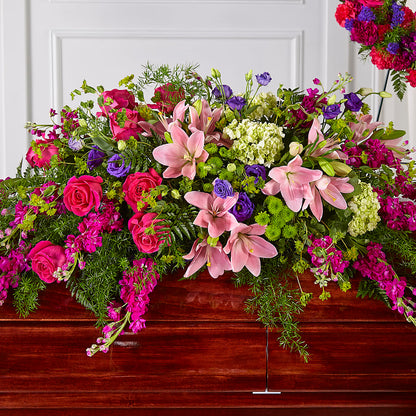 Radiant Tribute Casket Spray –  Seminole Florist, Seminole FL